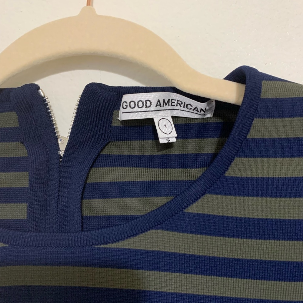 Good American crop top